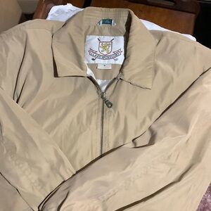 Vintage authentic Clark and Gregory water repellent Golf jacket
